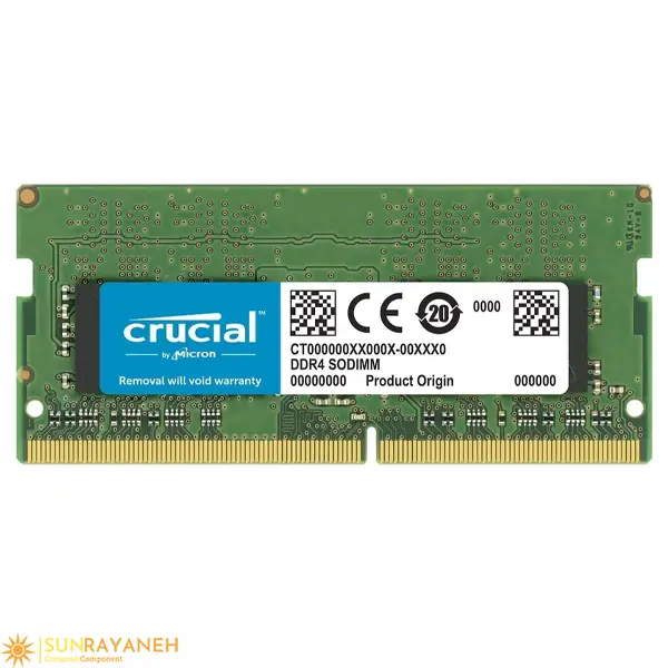 رم لپ تاپ کروشیال مدل CT8 ظرفیت 8 گیگابایت DDR4 3200